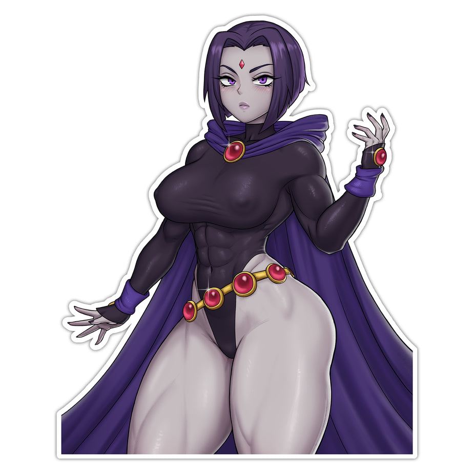 Raven Sticker – Waifu Loot