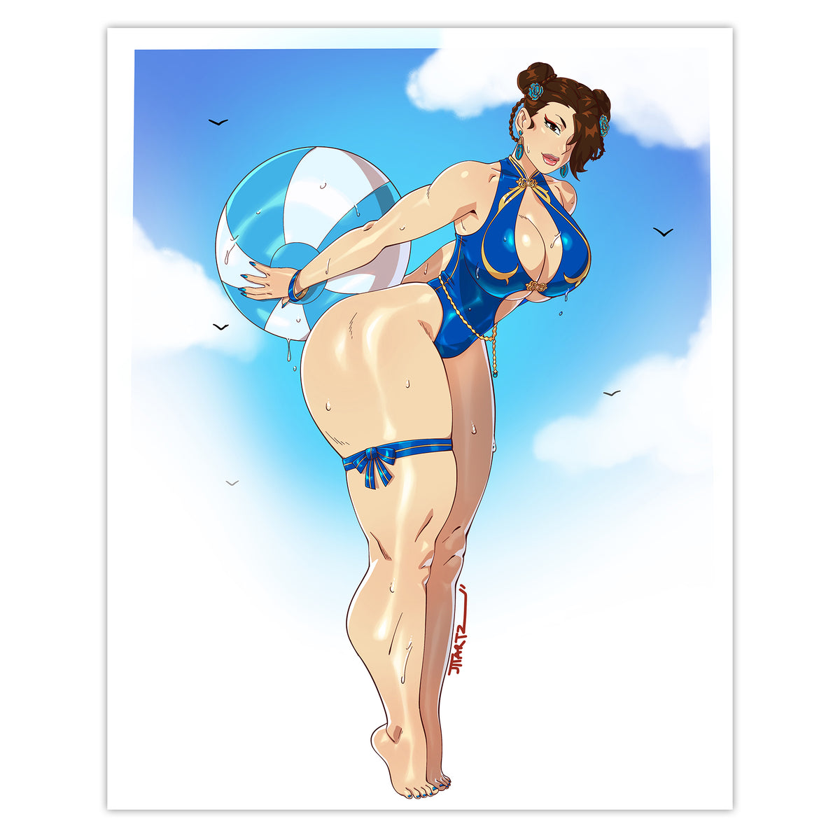 Chun-Li Poster - Limited Edition – Waifu Loot