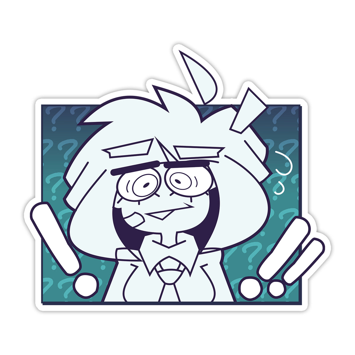 Emma Whaa Sticker – Waifu Loot