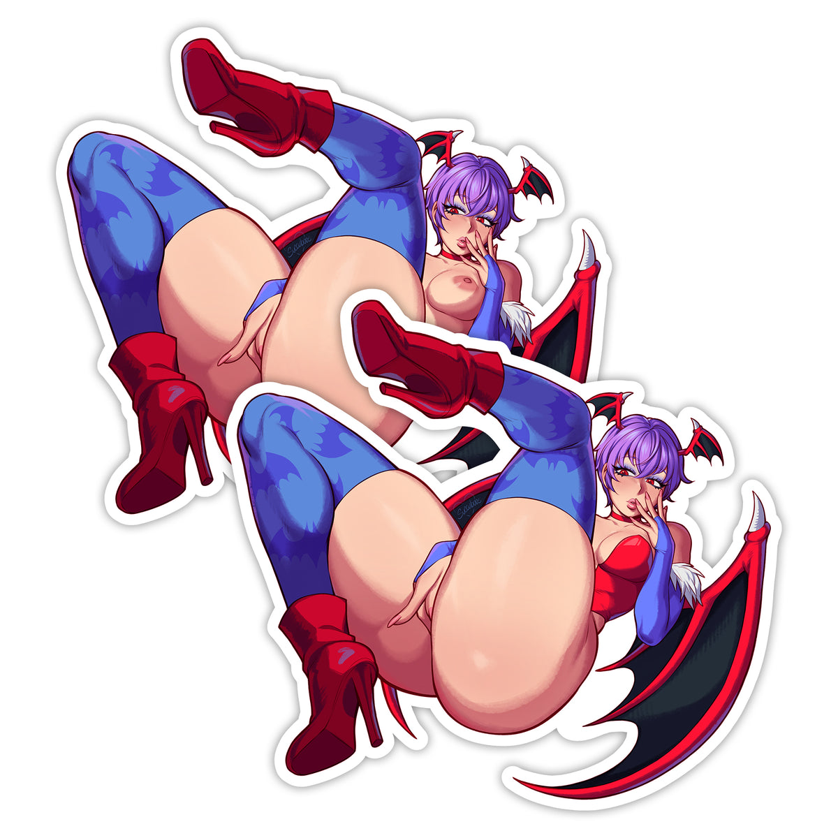 Lilith Floating Sticker – Waifu Loot